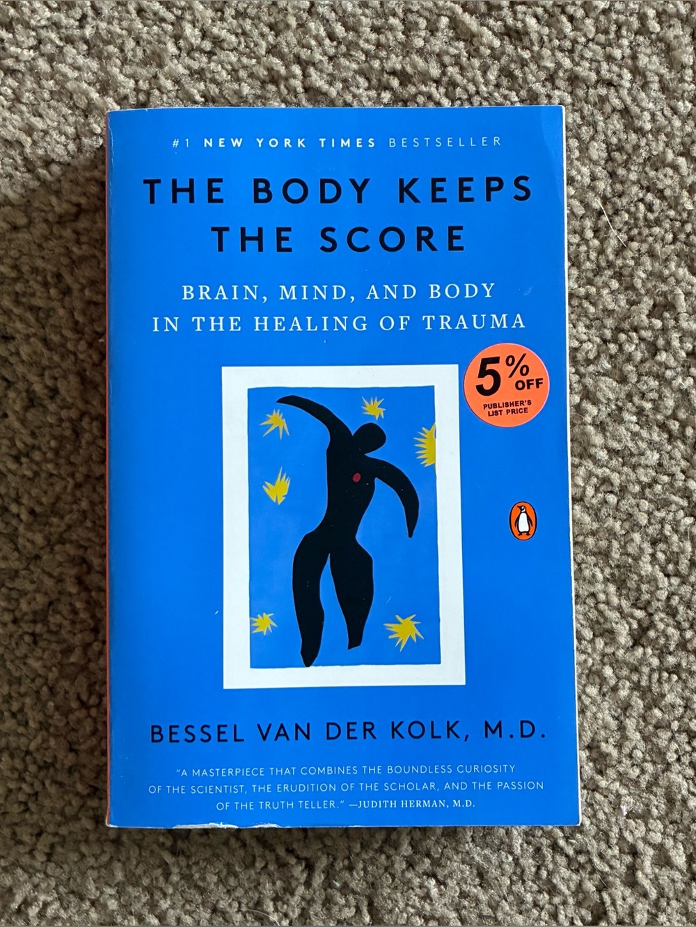 The Body Keeps the Score Book